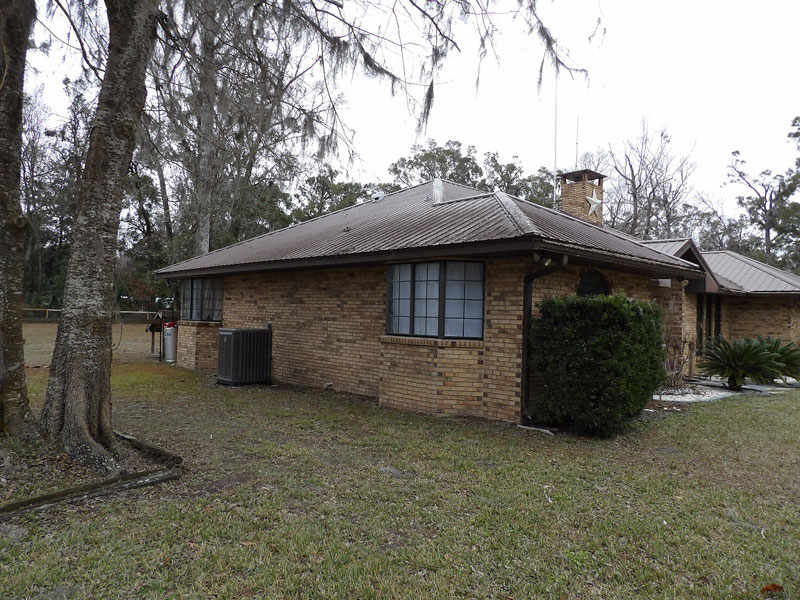 Side view of home